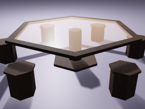 table 3D Model