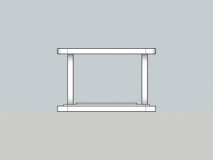 Table Model 3D