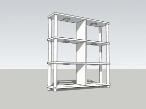 Shelf 3D Model