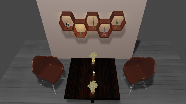 shelf Model 3D .c4d .max .obj .3ds .fbx .stl .blend 