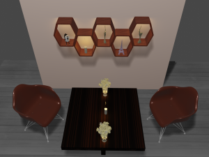 shelf Model 3D