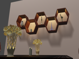 shelf Model 3D