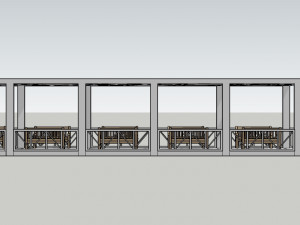 Seating places 3Dモデル