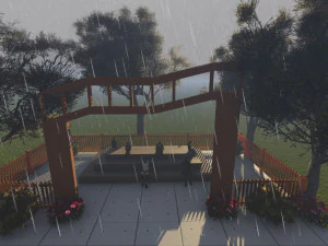 Seating places 3D Model