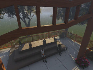 Seating places 3D Model