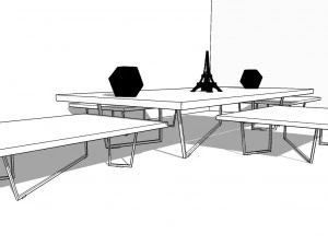Table 3D Model