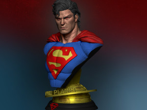 superman 3Dプリントモデル