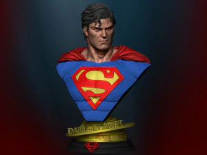 superman 3D Print Model