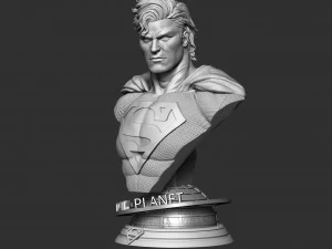 superman 3D Print Model