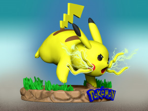 pikachu Model do druku 3D