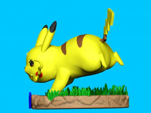pikachu 3D Print Model