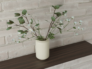 artificial indoor plant Modèle 3D