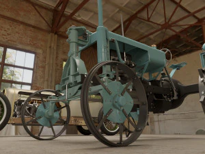 3 d tractor model 3D Model