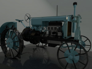 3 d tractor model Model 3D