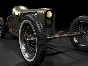 Of a sports car gn 1914 v8 jap 1908 Modèle 3D
