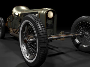 Of a sports car gn 1914 v8 jap 1908 3D Model