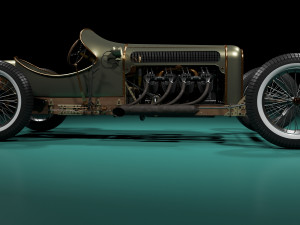 Of a sports car gn 1914 v8 jap 1908 Modèle 3D