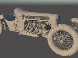 Of a sports car gn 1914 v8 jap 1908 Modèle 3D