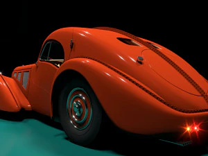 Bugatti atlantik cope 1939 3D Model