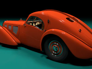 Bugatti atlantik cope 1939 3D Model