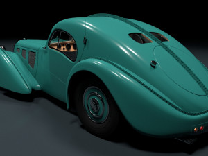 Bugatti atlantik cope 1939 Model 3D