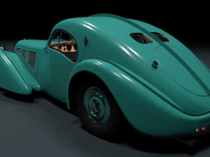Bugatti atlantik cope 1939 3D Model