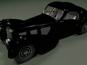 Bugatti atlantik cope 1939 3D Model