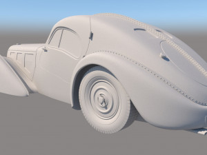 Bugatti atlantik cope 1939 Model 3D