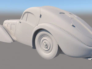 Bugatti atlantik cope 1939 3D Model