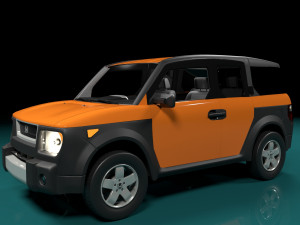Honda Element 3D 模型