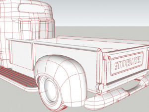 Studebeker IMG- 1948 3D 모델