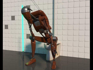 Battle droid star wars 3D 模型