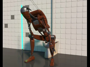 Battle droid star wars 3D Model