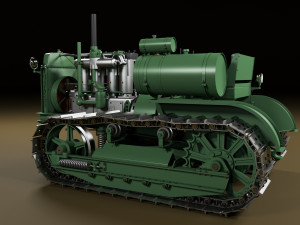 Tractor c60 Modèle 3D