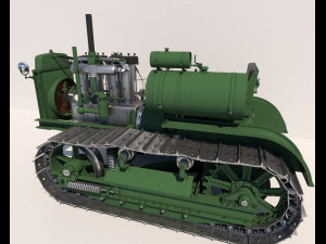 Tractor c60 Modèle 3D