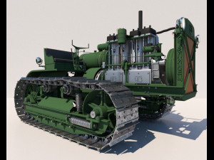 Tractor c60 Modèle 3D