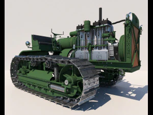 Tractor c60 3D Model