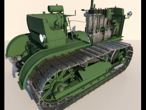 Tractor c60 Modèle 3D