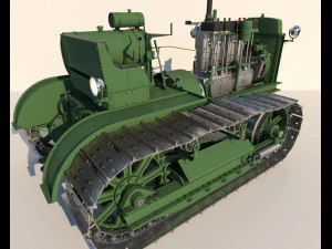 Tractor c60 3D Model