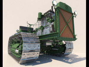 Tractor c60 Modèle 3D