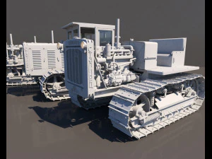 Tractor c60 3D Model