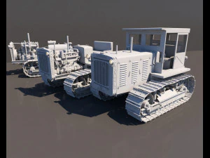 Tractor c60 3D Model