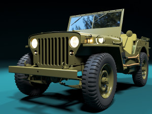 Willys Modèle 3D