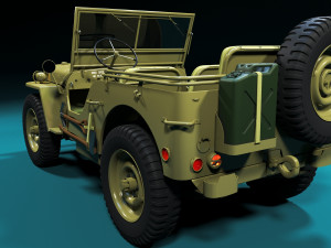 Willys 3D Model