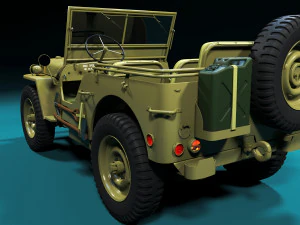 Willys 3D Model