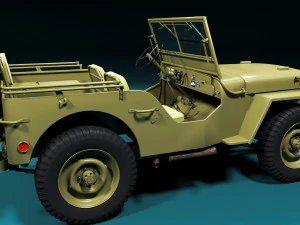 Willys 3D Model