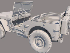 Willys 3D Model