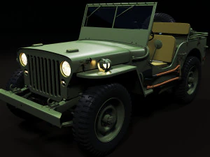 Willys 3D Model
