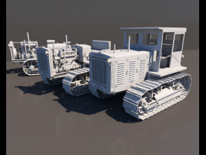 Tractor c65 3D Model