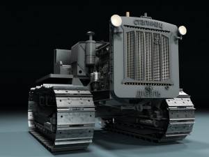 Tractor c65 Modèle 3D